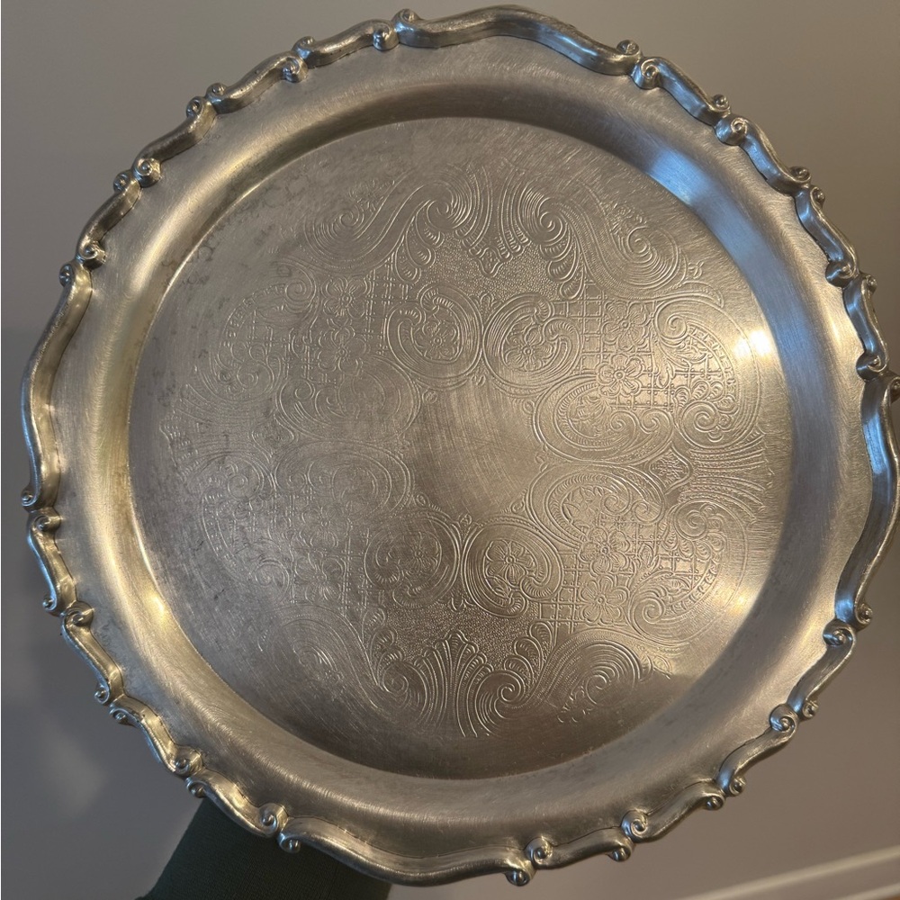 FB Rogers Silver Platter, Round 11inch